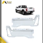 Rear Bumper End Caps Chrome W/sensor Holes L+r For F250 F350 F450 2023-2024 2025. Fixed Price $112.46.