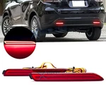 2PCS Red Sequential Led Rear Bumper Reflector Brake Signal Light For Toyota RAV4. Fixed Price $28.96.