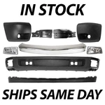 New Chrome Front Bumper 9PC Complete Kit For 2007-2013 Chevy Silverado 1500. Fixed Price $470.99.