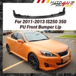 For 2011-2013 Lexus IS250 IS350 Black Pu Front Lip Spoiler Splitter Lower Bumper. Fixed Price $155.99.