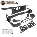 Silscvtt Steel Rear Step Bumper Assembly For Toyota Tundra 2014-2020 2021 Black. Fixed Price $184.40.
