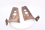 Mercedes W123 Pair Left & Right Rear Impact Bumper Corner Rubber Bracket Metal. Fixed Price $49.95.