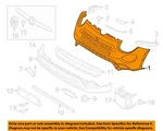 Fiat Oem 16-22 500X Bumper Components-front 6AP86TZZAA. Fixed Price $577.00.