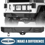 Hooke Road Black Rear Back Bumper W/ Led Lights Fit 2007-22018 Wrangler Jeep Jk. Fixed Price $259.99.