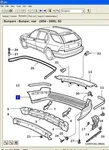 Saab 9-5 2002-2005 Wagon Sport Combi Rear Bumper Cover (non Aero) New 32016152. Fixed Price $485.00.