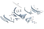 Genuine Mercedes-benz Cover 254-885-24-01. Fixed Price $33.02.
