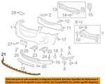 Gm Oem 12-17 Equinox Front Bumper Grille Components-deflector 20849309. Fixed Price $169.80.
