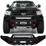 Vijay For 2007-2013 Toyota Tundra Steel Front Bumper W/winch Plate&led Lights. Fixed Price $689.99.
