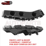 Black Front Driver Passenger Bumper Retainer Bracket For 2011-2017 Jeep Compass. Fixed Price $16.99.