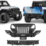 Heavy Duty Steel Front Rear Bumper Bar For Jeep Gladiator Jt 2020-2025 Truck. Fixed Price $999.07.