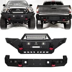 Vijay For 2005-2015 Toyota Tacoma New Front/rear Bumper W/winch Plate&led Lights. Fixed Price $379.99.