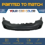 For 2007-2009 Dodge Durango; Front Bumper; Ptd W/fog W/o Chr Tow Painted. Fixed Price $580.00.