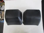 Porsche 911 Oem Rear Bumper Guards Pads 93050503101 / 93050503201 -good Pair. Fixed Price $349.95.