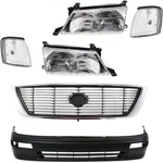 Bumper Cover Kit For 1996-1997 Toyota Avalon Front Us Built Model. Fixed Price $412.87.