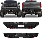 Vijay Steel Front/rear Bumper W/winch Plate&led Light FOR2014-2021 Toyota Tundra. Fixed Price $439.99.