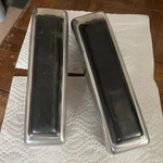 70 Monte Carlo Chrome Front Bumper Guards Cushions - Vintage Gm. Fixed Price $150.00.