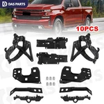 10PCS Front Bumper Bracket Support Retainer For 2019-2025 Chevy Silverado 1500. Fixed Price $186.95.