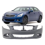 Bumper Cover For 2010-2013 Infiniti G37 Sedan /journey W Fog Holes Front. Fixed Price $191.04.