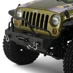 For Jeep Wrangler Jk 18 Bumper Rock Crawler Stubby Black Powder Coated Front. Fixed Price $670.28.