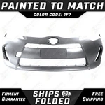 New Painted *1F7 Silver* Front Bumper Cover For 2012-2014 Toyota Prius. Fixed Price $400.99.