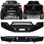 Vijay Steel Front/rear Bumper With Led Light Fit 2016-2018 Chevy Silverado 1500. Fixed Price $689.99.