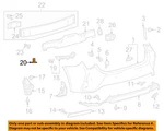 Toyota Oem 14-25 Avalon Bumper Components-upper Support Grommet 5219753040. Fixed Price $8.54.