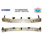 New Front Bumper Impact Bar Fits 2010-2013 Toyota 4RUNNER 107-50128 Capa. Fixed Price $340.96.