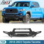 Steel For 2016-2023 Toyota Tacoma Front Bumper Replacement W/d Shackles. Fixed Price $426.97.