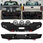 Vijay For 2003-2006 Chevy Silverado 2500HD/3500 Front/rear Bumper W/round Light. Fixed Price $569.99.