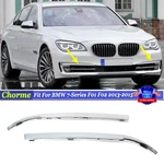 Left+right Front Bumper Face Bar Trims Molding Step Pads For Bmw F01 740 760 750. Fixed Price $45.89.