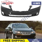 Primed Front Bumper Cover W/o Park Sensor For 2010 2011 2012 Lexus ES350 Base. Fixed Price $128.98.