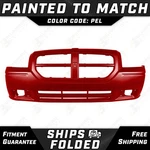 New Painted *pel Red* Front Bumper Cover Fascia For 2005 2006 2007 Dodge Magnum. Fixed Price $400.99.