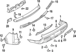 Genuine Nissan Bumper Impact Absorber 850A2-6TA0A. Fixed Price $84.05.