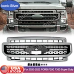 Super Duty Front Bumper Iconic Silver Grille 2020-2022 Ford F250 F-250 F-350. Fixed Price $240.34.