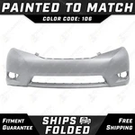New Painted *1D6 Silver Metallic* Front Bumper Cover For 2011-2017 Toyota Sienna. Fixed Price $420.99.