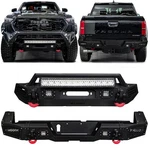 Vijay For 2024-2026 4TH Gen Tacoma Steel Front Rear Bumper With Led Lights. Fixed Price $1119.88.