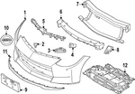 Genuine Nissan Bumper Impact Absorber 62090-6GP0A. Fixed Price $160.45.