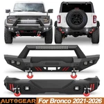 2021-2026 Ford Bronco Steel Front Rear Bumper W/led Lights & Sensor Holes. Fixed Price $296.49.