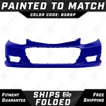 New Painted *B586P Dyno Blue* Front Bumper Cover For 2010-2011 Honda Civic Coupe. Fixed Price $450.99.