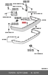 Genuine Oe Bolt, Bumper Moulding Set, NO.2, 5279112040 For Toyota 52791-12040. Fixed Price $5.35.