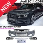 2015-2018 Audi A8 S8 S-line Front Bumper Cover Complete Assembly W/ Grill Pdc. Fixed Price $2599.00.