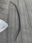 New Oem 25+ Tesla Cybertruck Front Applique Upper Fascia Molding 1781734-00-E. Fixed Price $175.00.