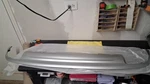 New Oem Volvo XC90 Rear Bumper Lower Protecting Plate Valance Silver 31353394. Fixed Price $175.00.