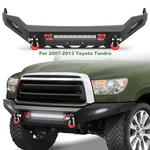 Steel Front Bumper For Toyota Tundra 2007-2013 & Sequoia 2011-2016 W/ Led Lights. Fixed Price $395.00.