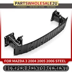 New Front Side Steel Bumper Reinforcement Impact Bar Mazda 3 2004 2005 2006. Fixed Price $132.99.