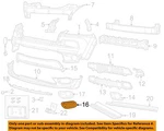 Chrysler Oem 14-18 Cherokee Front Bumper Components-lamp Cover 68203223AA. Fixed Price $30.80.