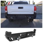 For 2016-2023 Toyota Tacoma Heavy Duty Steel Rear Bumper W/led Lights+d-rings. Fixed Price $322.99.