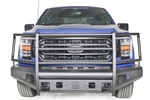 Fab Fours FF21-R5060-1 Black Steel Elite Bumper Truck Front. Fixed Price $1989.99.
