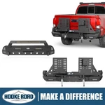 Hooke Road Steel Front/rear Bumper Bar W/spare Tire Holder For Tacoma 2016-2023. Fixed Price $359.57.