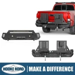 Hooke Road Steel Front/rear Bumper W/tire Holder & Led Lights For Tacoma 16-23. Fixed Price $359.45.